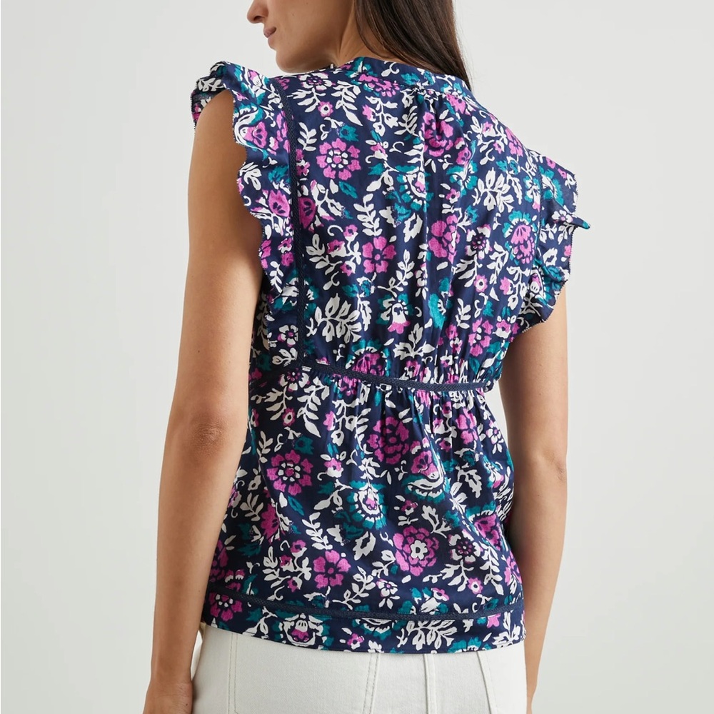 Rails misha woodblock floral top - Picture 2 of 6